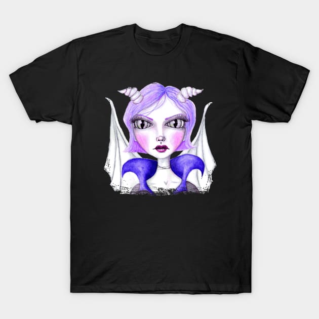 Dark Fairy Drama Queen T-Shirt by LittleMissTyne